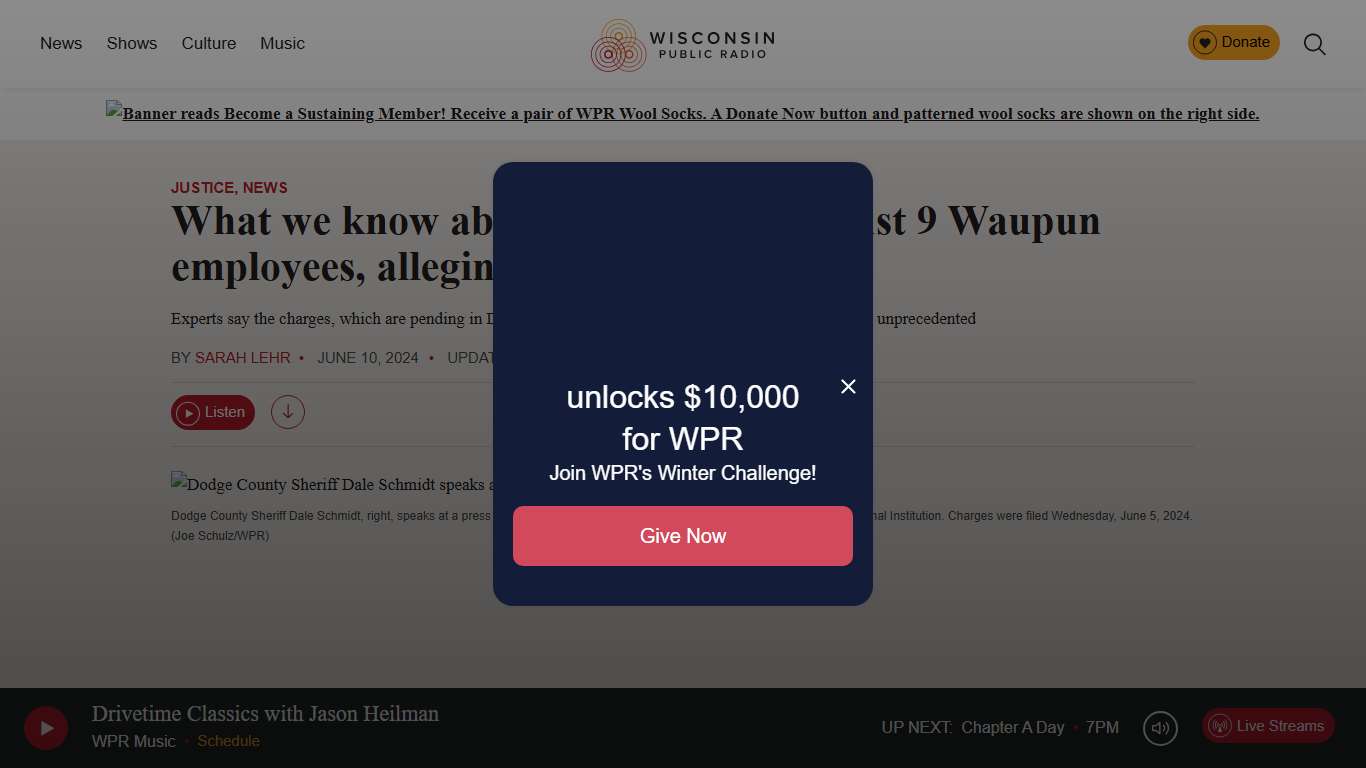 What we know about the charges against 9 Waupun employees, alleging abuse of prisoners - WPR